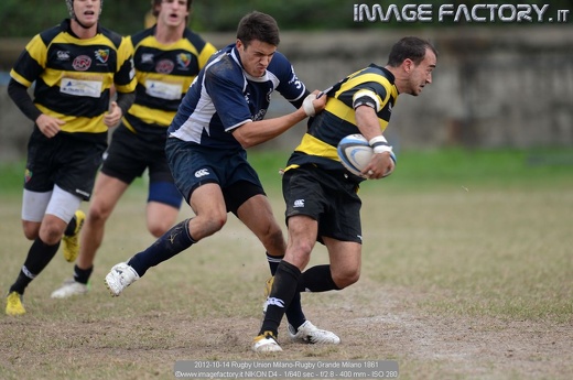 2012-10-14 Rugby Union Milano-Rugby Grande Milano 1861